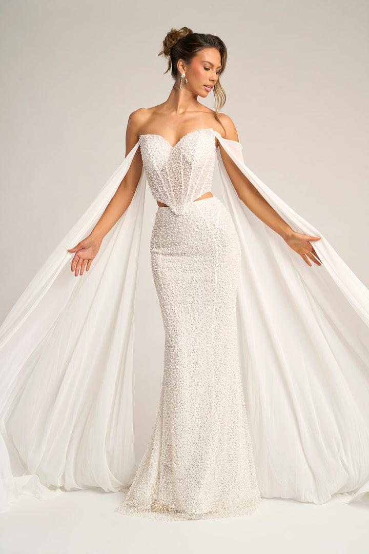 Portia & Scarlett PS26326E Evening Gown With Sweetheart Neckline