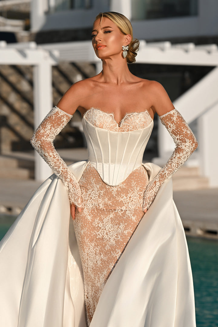 Portia & Scarlett PS26328E Evening Gown With Sweetheart Neckline