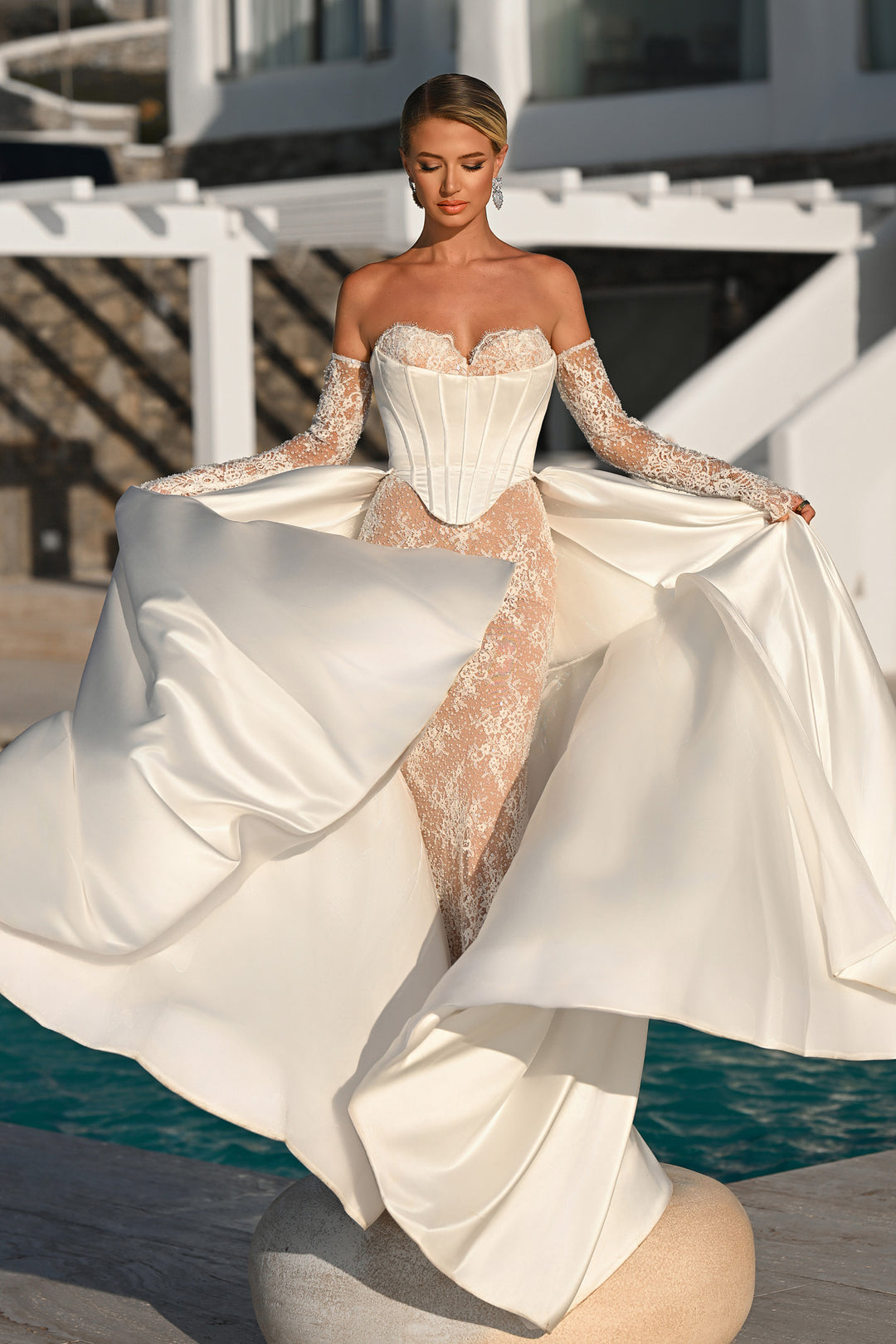 Portia & Scarlett PS26328E Evening Gown With Sweetheart Neckline