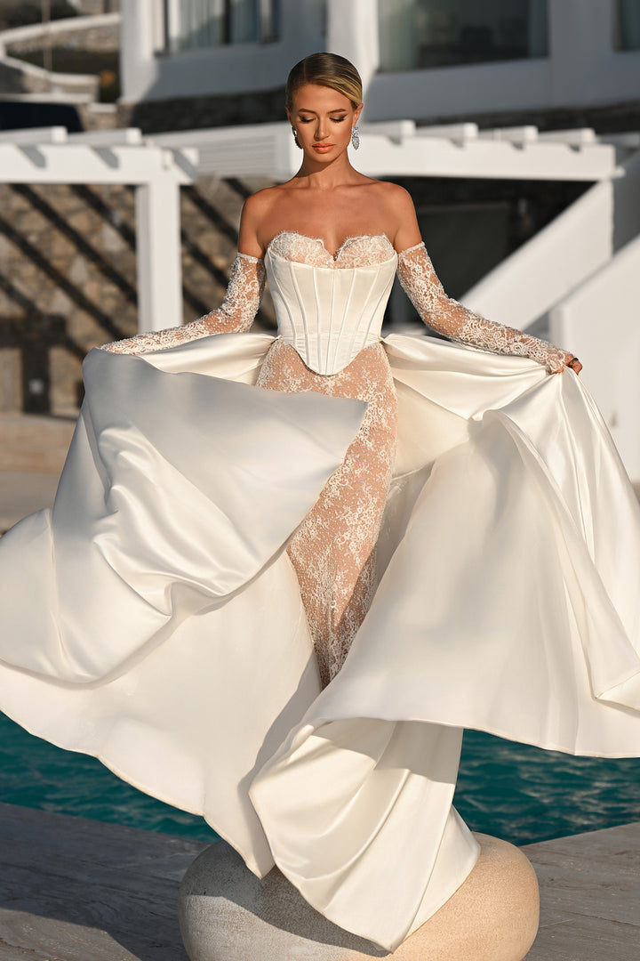 Portia & Scarlett PS26328E Evening Gown With Sweetheart Neckline