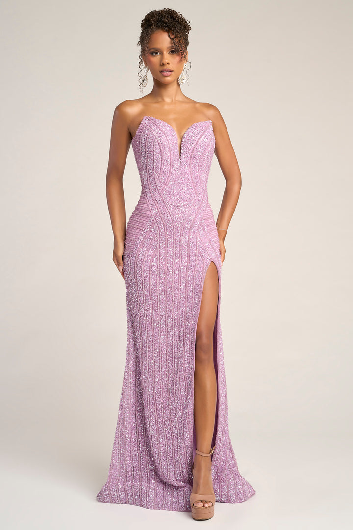 Portia & Scarlett PS26424C Sparkle Sheath Prom Dress