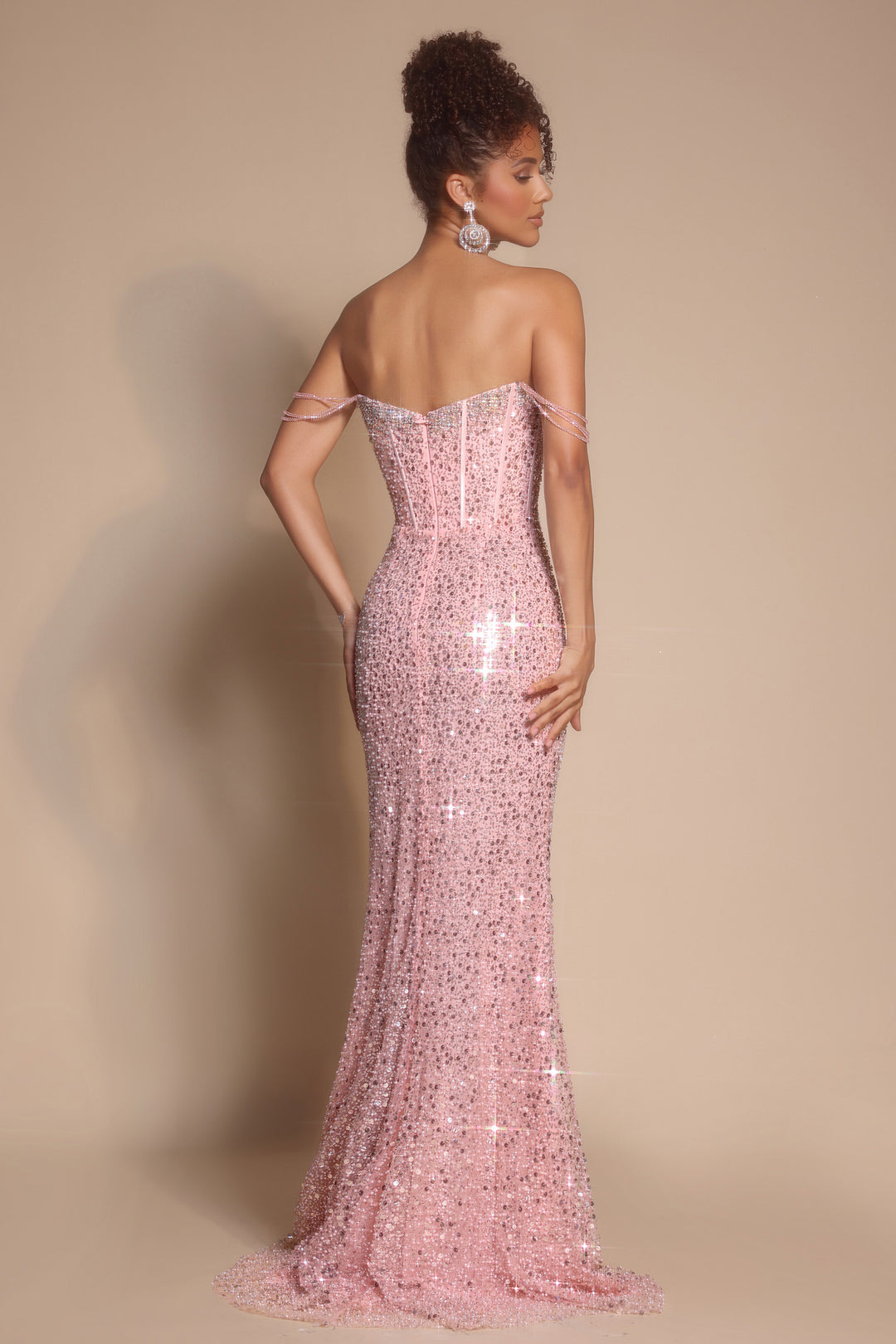 Portia & Scarlett XO054 Fitted Sheath Silhouette Evening Gown