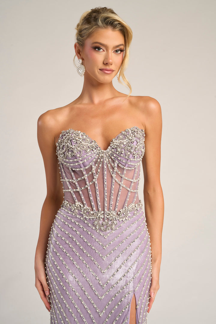 Portia & Scarlett XO057 Sweetheart Neck Sheath Evening Gown