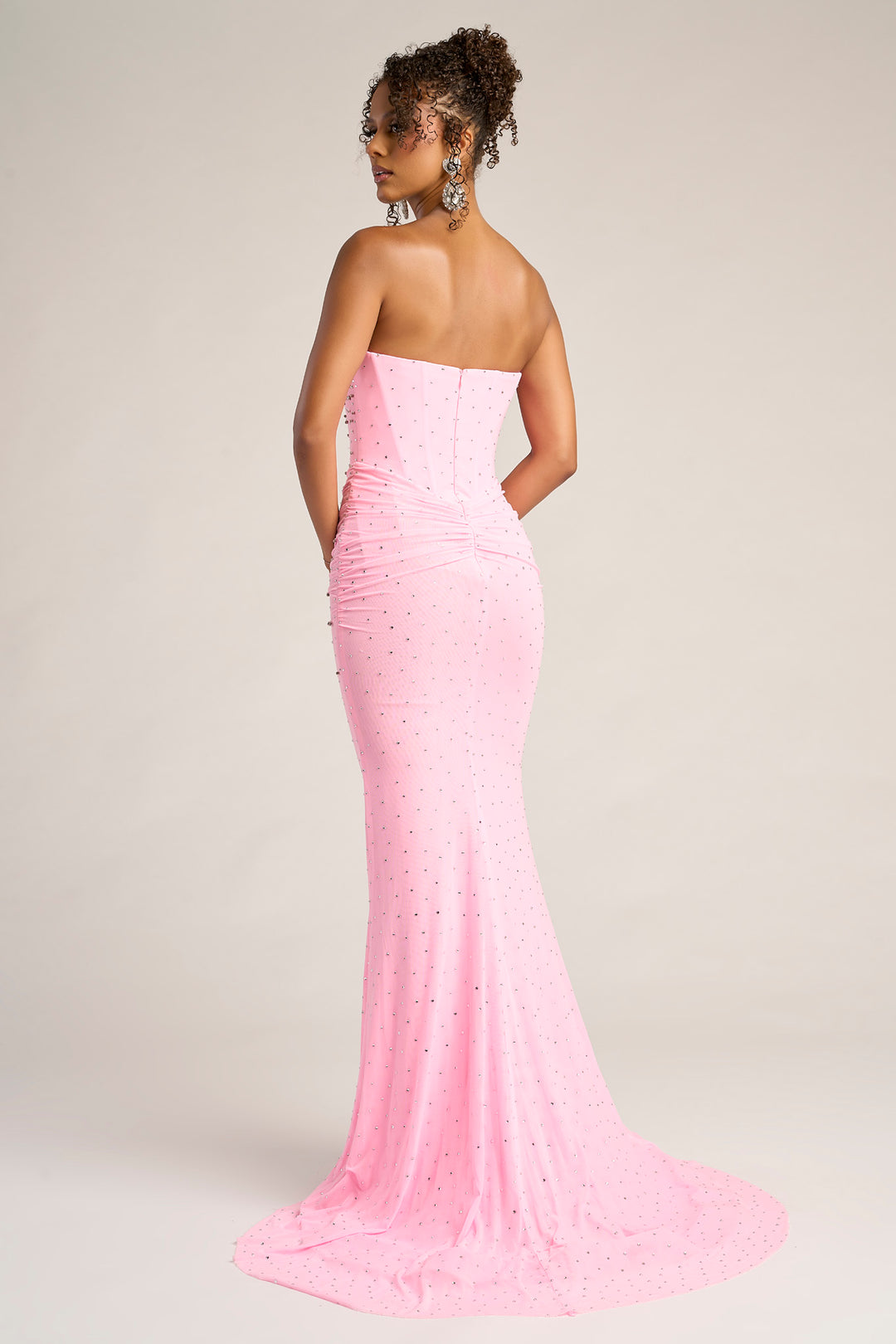 Portia & Scarlett XO059 Rhinestone Embellishments Prom Dress