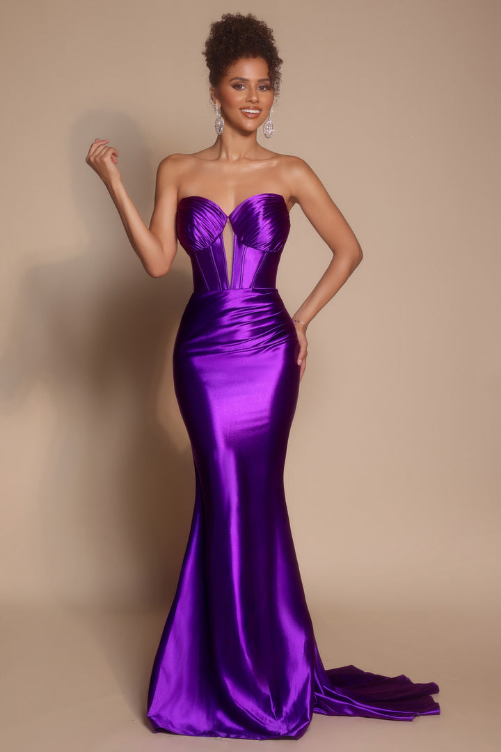 Portia & Scarlett XO080 Sweetheart Strapless Silhouette Evening Gown