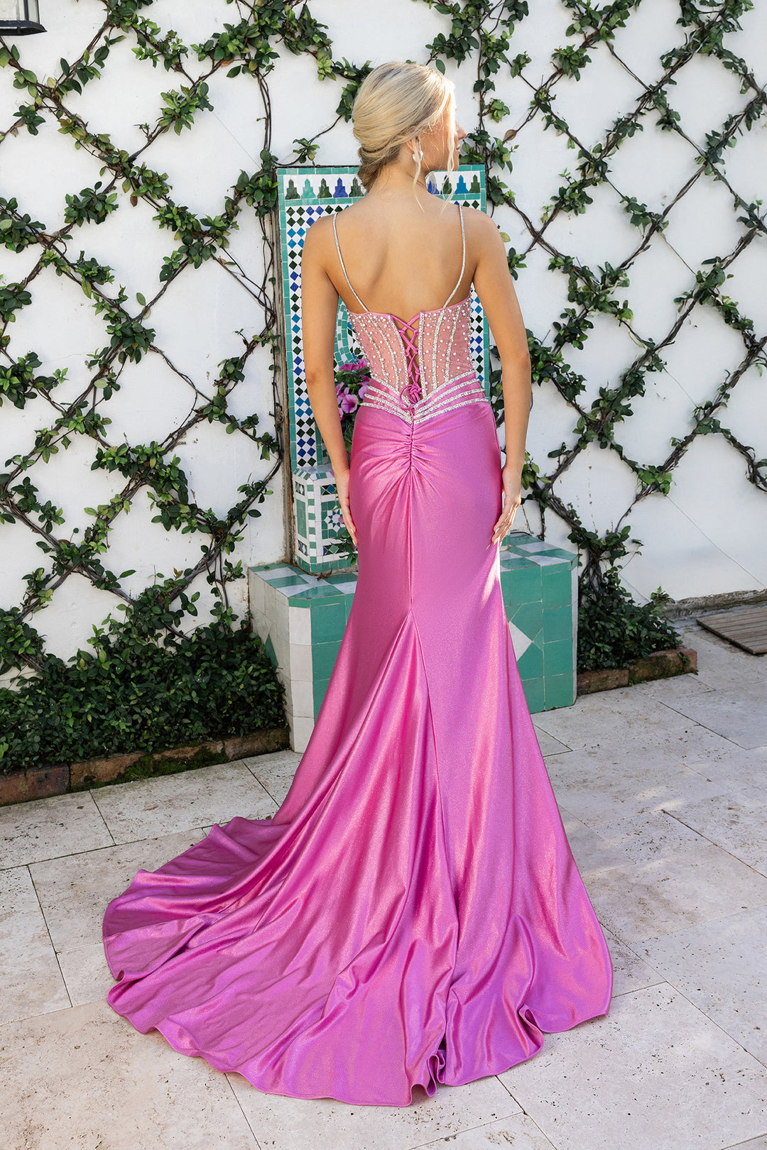 Portia & Scarlett XO157 Spaghetti Straps Evening Gown